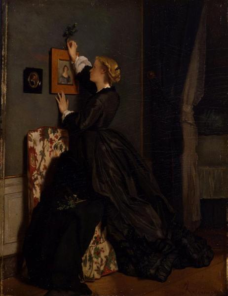 Palm Sunday by Alfred Stevens