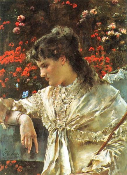 Reverie by Alfred Stevens