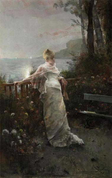 Reverie by Alfred Stevens