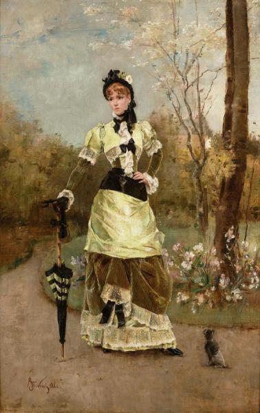 Sa Majeste La Parisienne by Alfred Stevens