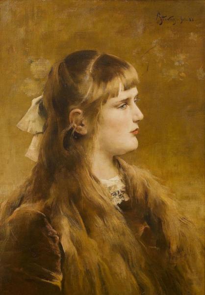 The Model by Alfred Stevens