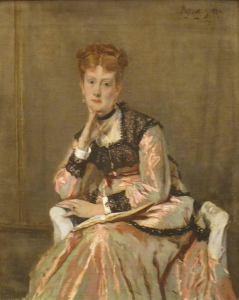 The Parisian Sphinx by Alfred Stevens
