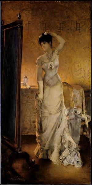 Winter by Alfred Stevens