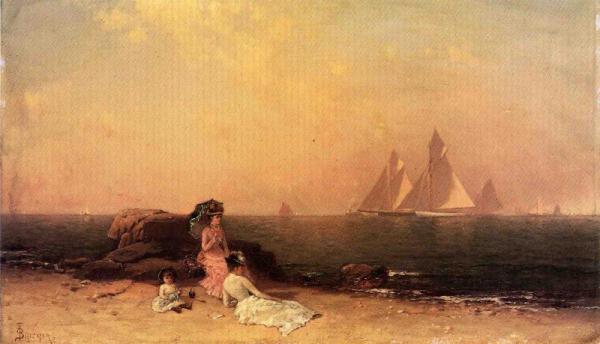 Afternoon At The Shore by Alfred Thompson Bricher