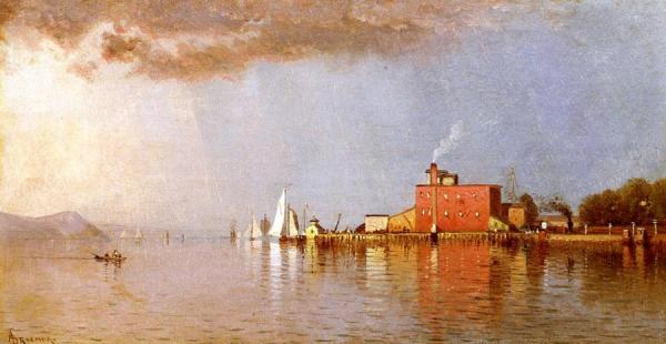 Along The Hudson by Alfred Thompson Bricher