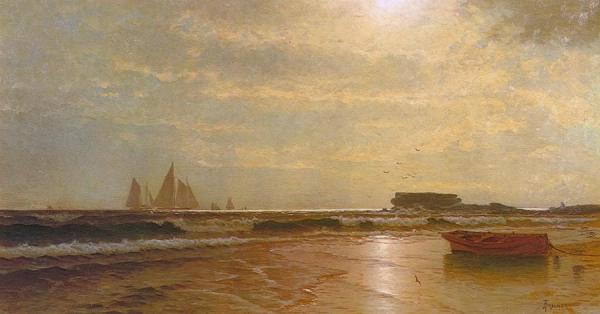 At Narragansett Pier by Alfred Thompson Bricher