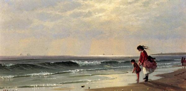 At The Shore by Alfred Thompson Bricher