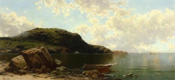 Beach Scene by Alfred Thompson Bricher