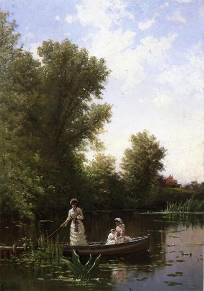 Boating In The Afternoon by Alfred Thompson Bricher