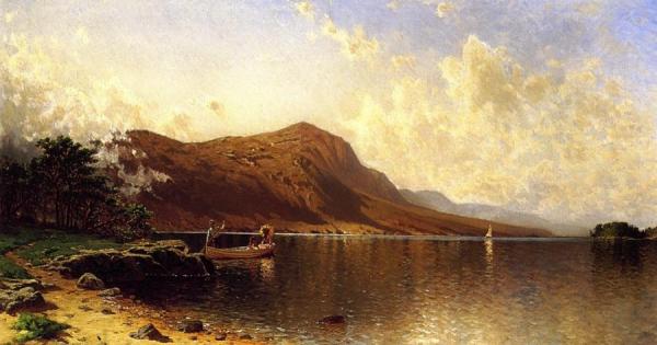 Boating Party On Lake Gaorge by Alfred Thompson Bricher