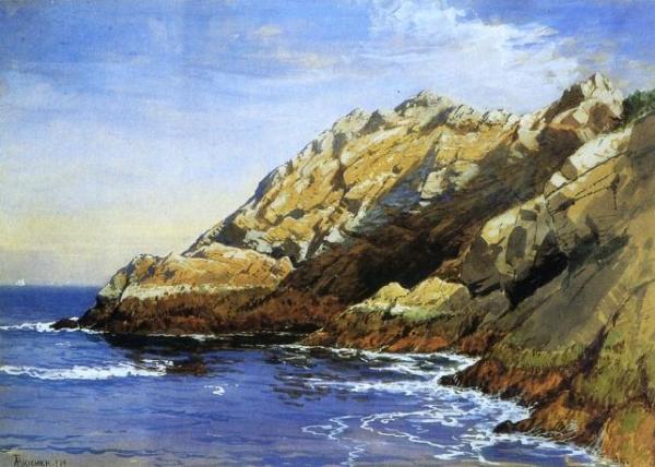 Cliffs, Dana's Island by Alfred Thompson Bricher