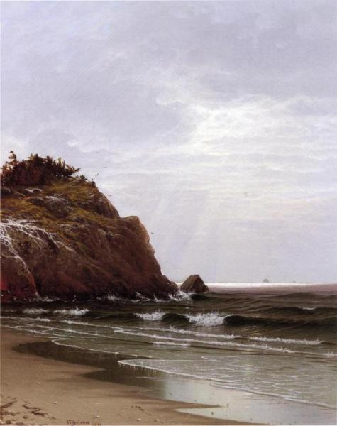Coastal View, Newport by Alfred Thompson Bricher