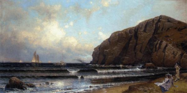 Cushing Island, Portland Harbor by Alfred Thompson Bricher