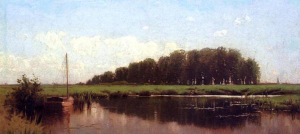 Duck Shooting On The Marshes by Alfred Thompson Bricher