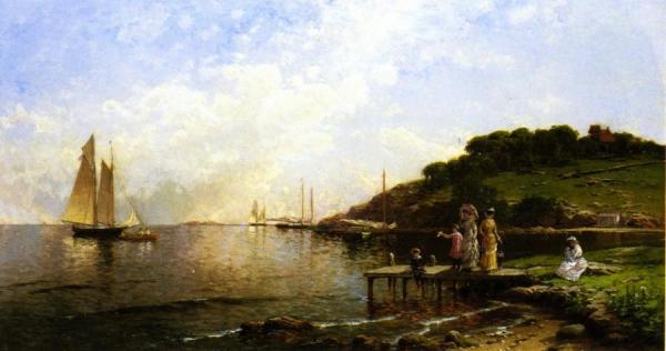 Going Out In The Yacht by Alfred Thompson Bricher
