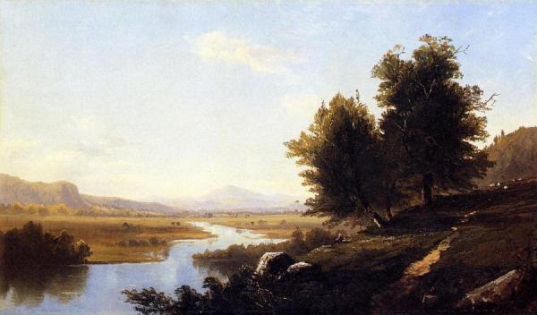 Landscape, The Saco From Conway by Alfred Thompson Bricher