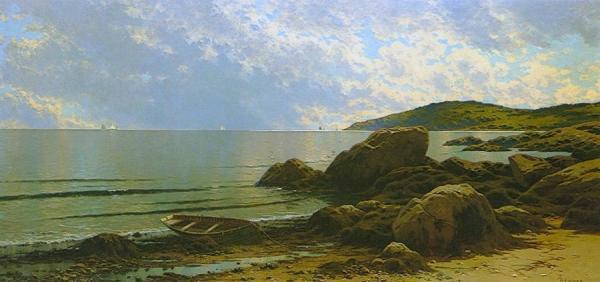 Low Tide, Hetherington Cove, Grand Manan Island, New Brunswick by Alfred Thompson Bricher