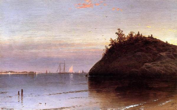 Narragansett Bay by Alfred Thompson Bricher