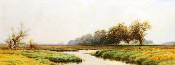 Newburyport Marshes by Alfred Thompson Bricher