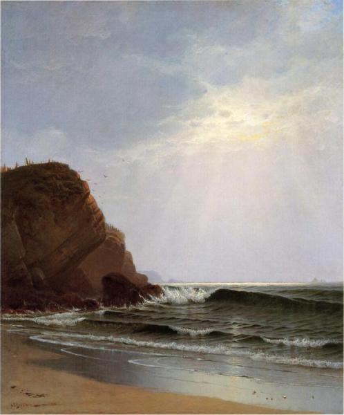 Otter Cliffs, Mount Desert Island, Maine by Alfred Thompson Bricher