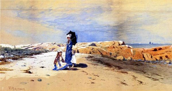 Please Scratch Me, Scituate by Alfred Thompson Bricher