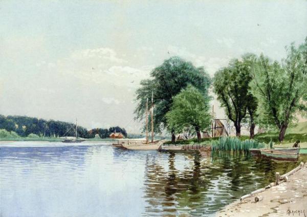 Rockaway Beach, Long Island by Alfred Thompson Bricher