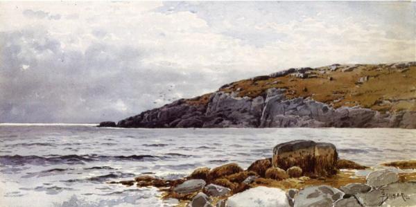 Rocky Coastline by Alfred Thompson Bricher