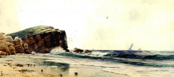 Sailing Off The Coast by Alfred Thompson Bricher