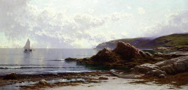 Sailing Off The Coast by Alfred Thompson Bricher