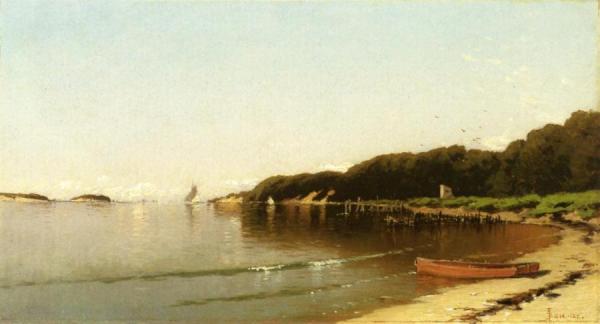 Sailing Off The New England Coast by Alfred Thompson Bricher