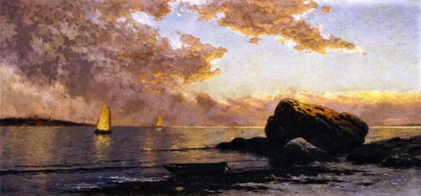 Shore At Manomet, Massachusetts by Alfred Thompson Bricher