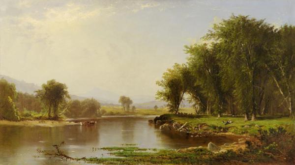 Summer On The Saco by Alfred Thompson Bricher