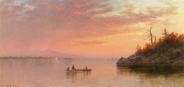 Sunset by Alfred Thompson Bricher