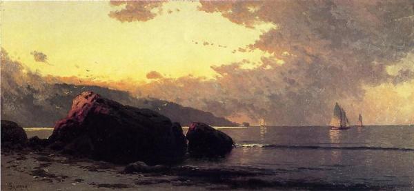 Sunset, Bailey Island by Alfred Thompson Bricher