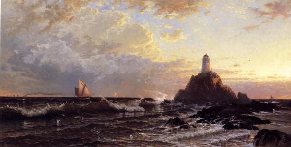 The Lighthouse by Alfred Thompson Bricher