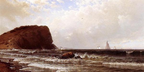 Whitehead, Casco Bay by Alfred Thompson Bricher