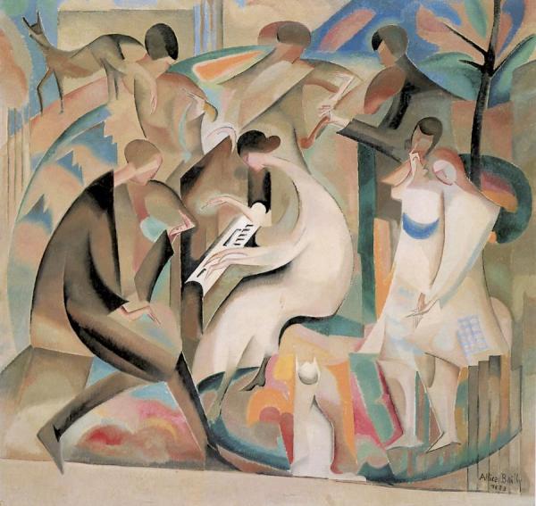 A Concert In The Garden by Alice Bailly