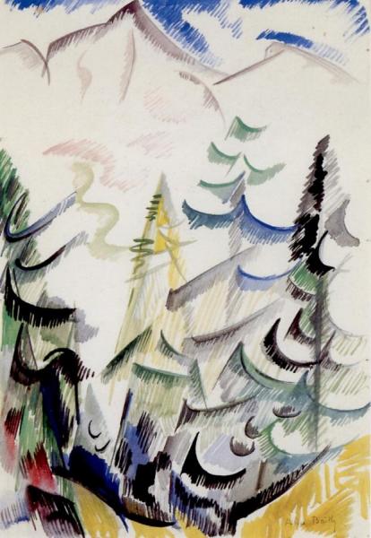 Beyond The Radiant Valley by Alice Bailly