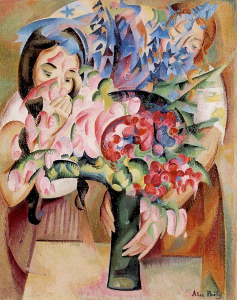 Flowers And Figures by Alice Bailly