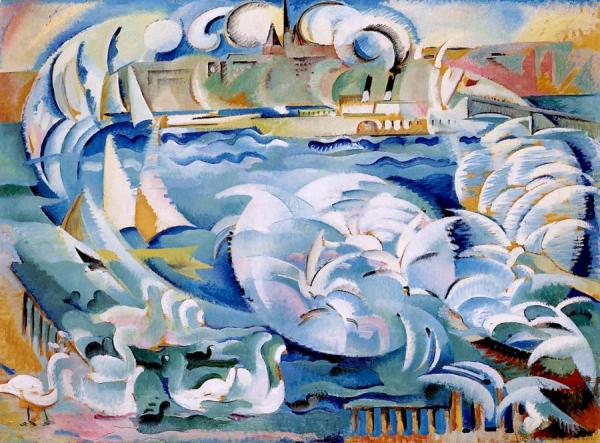 Geneva Harbor by Alice Bailly