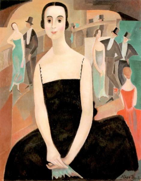 Intermission (portrait Of Jeanne Beillehache0 by Alice Bailly
