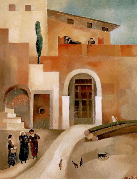 Italian Landscape Iv by Alice Bailly