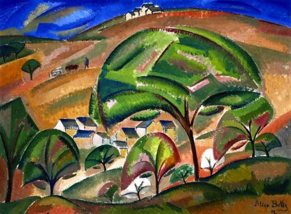 Landscape At Orsay by Alice Bailly