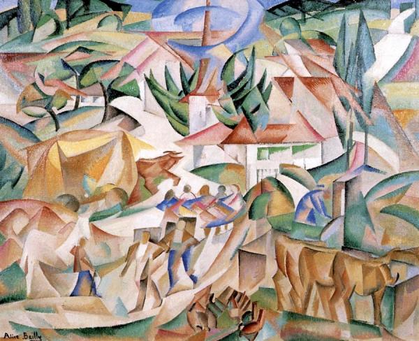 Landscape Of Jorat by Alice Bailly