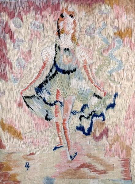 Little Girl Dancing by Alice Bailly