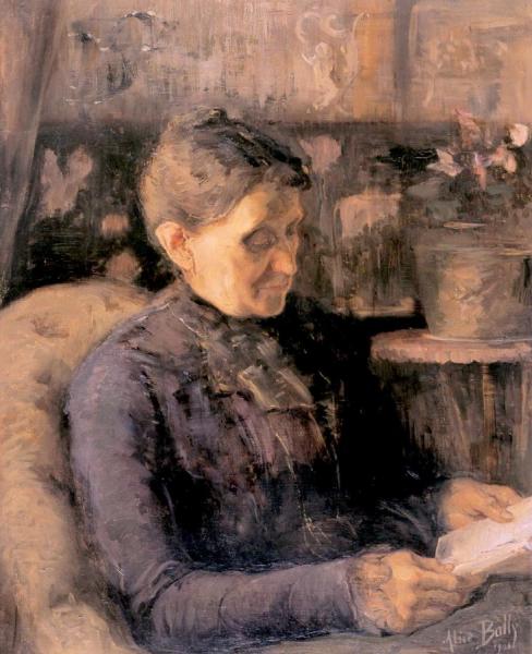 Portrait Of My Mother by Alice Bailly