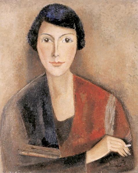 Portrait Of Pernette (simone Schulé) by Alice Bailly
