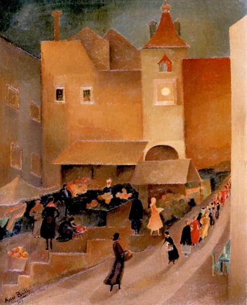 Small Market In Venice by Alice Bailly