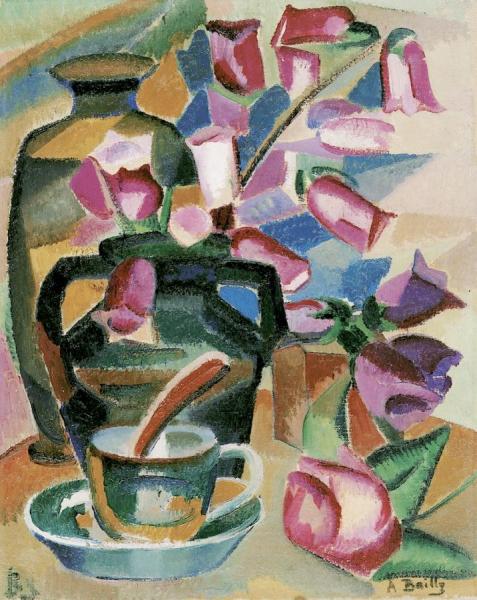 Still Life With Cup by Alice Bailly