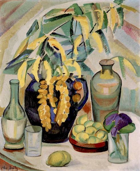 Still Life With Minosas by Alice Bailly